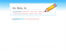 Tablet Screenshot of mrsblake.weebly.com