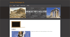 Desktop Screenshot of grieksemythologie6c.weebly.com