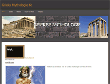 Tablet Screenshot of grieksemythologie6c.weebly.com