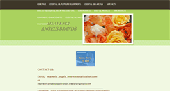 Desktop Screenshot of heavenlyangelsoapbrands.weebly.com