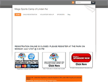 Tablet Screenshot of megasportscamplinden.weebly.com