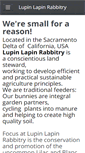 Mobile Screenshot of lupinlapinrabbitry.weebly.com