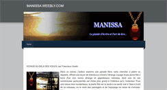 Desktop Screenshot of manissa.weebly.com