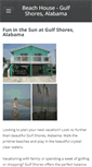 Mobile Screenshot of gulfshoresbeachhouse.weebly.com