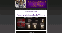 Desktop Screenshot of mchstigersoftball.weebly.com