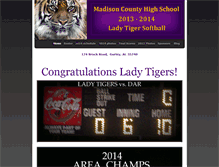 Tablet Screenshot of mchstigersoftball.weebly.com