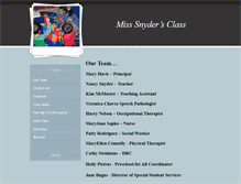 Tablet Screenshot of misssnyder.weebly.com