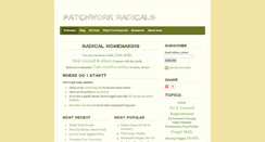 Desktop Screenshot of patchworkradicals.weebly.com