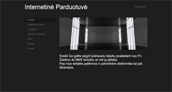 Desktop Screenshot of parduotuve.weebly.com