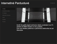 Tablet Screenshot of parduotuve.weebly.com