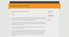 Desktop Screenshot of dynamicwonders.weebly.com