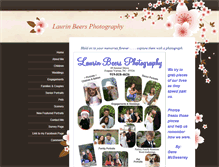 Tablet Screenshot of laurinbeersphotography.weebly.com