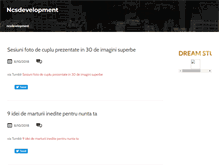 Tablet Screenshot of ncsdevelopment.weebly.com