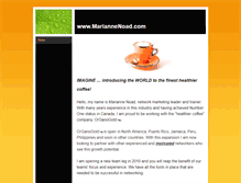 Tablet Screenshot of mariannenoad.weebly.com
