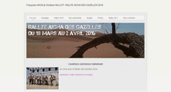 Desktop Screenshot of lesgazelles104.weebly.com
