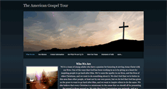 Desktop Screenshot of americangospeltour.weebly.com