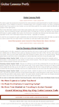 Mobile Screenshot of guitarlessonsperth.weebly.com