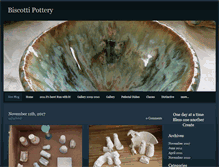 Tablet Screenshot of biscottipottery.weebly.com
