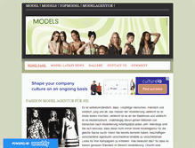 Tablet Screenshot of modelagentur.weebly.com