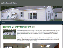 Tablet Screenshot of carlinvillecountryhome.weebly.com