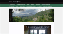 Desktop Screenshot of forestgardenestate.weebly.com