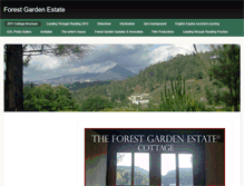 Tablet Screenshot of forestgardenestate.weebly.com