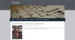Desktop Screenshot of gilberttigermusic.weebly.com