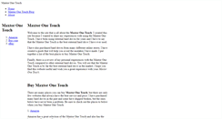 Desktop Screenshot of maxtoronetouch.weebly.com