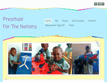 Tablet Screenshot of preschoolforthenations.weebly.com