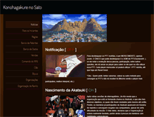 Tablet Screenshot of konohagakurenosatokns.weebly.com