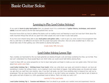 Tablet Screenshot of basicguitarsolos.weebly.com