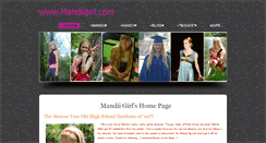 Desktop Screenshot of mandiigirl.weebly.com