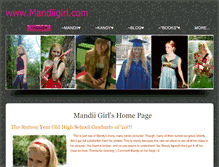 Tablet Screenshot of mandiigirl.weebly.com