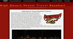 Desktop Screenshot of hdvenombaseball.weebly.com
