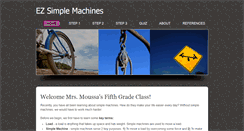 Desktop Screenshot of ezsimplemachines.weebly.com