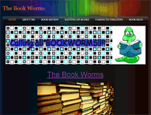 Tablet Screenshot of bookwormswelcome.weebly.com