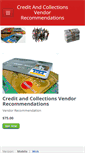Mobile Screenshot of creditandcollectionsvendorrecommendations.weebly.com