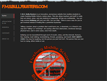 Tablet Screenshot of fmsbullybusters.weebly.com