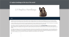 Desktop Screenshot of lvreplicahandbags.weebly.com