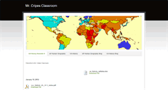 Desktop Screenshot of mrcripesclassroom.weebly.com