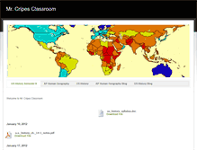 Tablet Screenshot of mrcripesclassroom.weebly.com