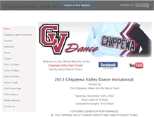 Tablet Screenshot of cvhs-dance.weebly.com
