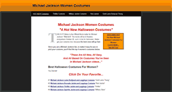 Desktop Screenshot of michael-jackson-halloween-costumes-for-women.weebly.com