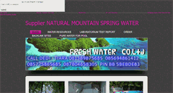 Desktop Screenshot of mountainfreshwater.weebly.com