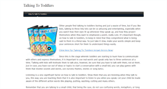 Desktop Screenshot of how-to-talk-to-toddlers.weebly.com