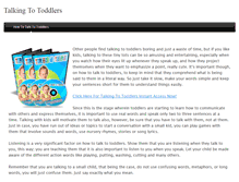 Tablet Screenshot of how-to-talk-to-toddlers.weebly.com