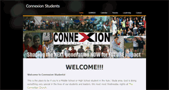 Desktop Screenshot of connexionstudents.weebly.com