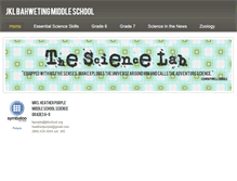 Tablet Screenshot of jklsciencelab.weebly.com