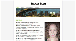 Desktop Screenshot of feliciablum.weebly.com