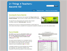 Tablet Screenshot of 21things1.weebly.com